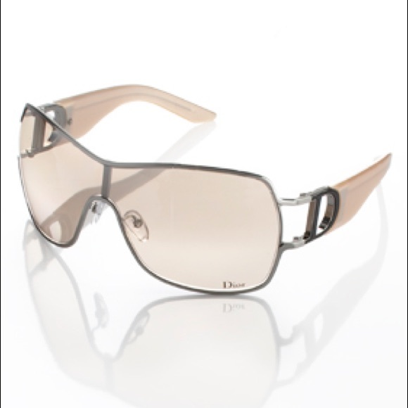 Dior Accessories - Dior champagne tinted oversized sunglasses